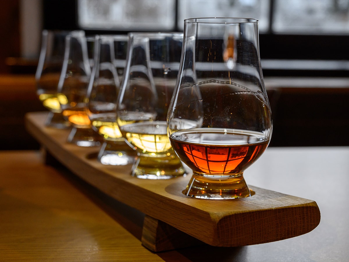 Flight of bourbon