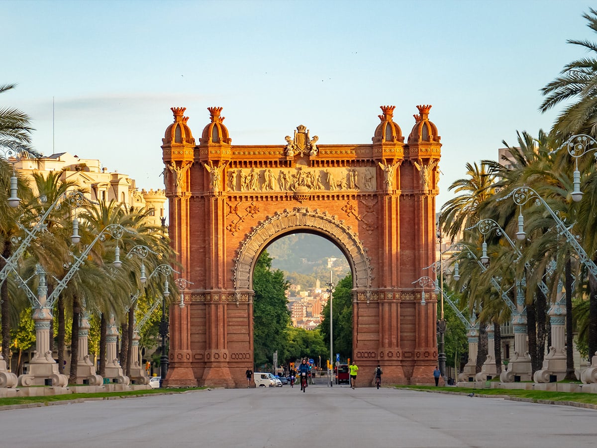 The Arc de Triomf