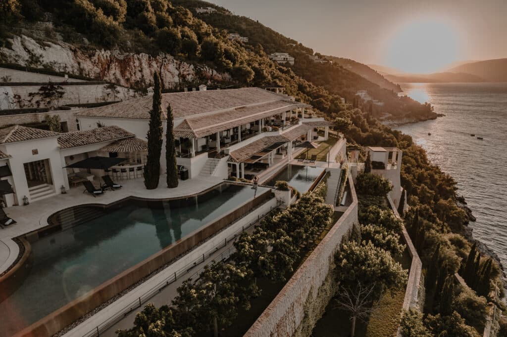 Villa Corfu 01 — Guests: 12 / Bdr: 6 / Bth: 6